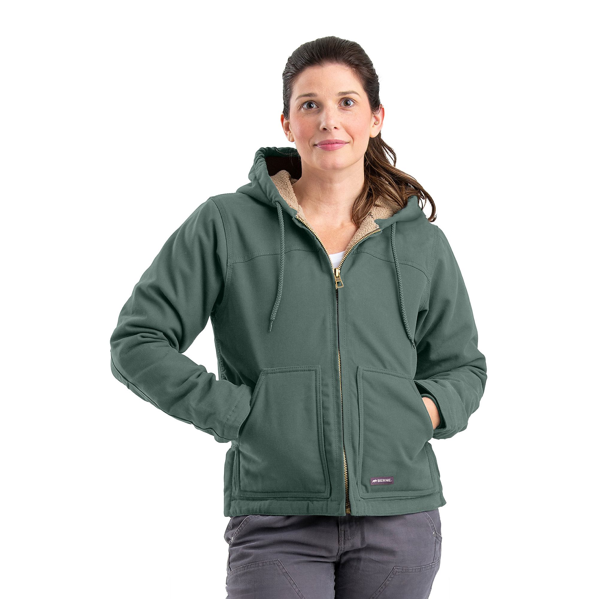 Berne Apparel Wn Wshd Hd Ct Eucs XL